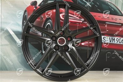 20-inch wheel rim "Macan Turbo", 9J x 20 ET26, CMS, black satin mat
