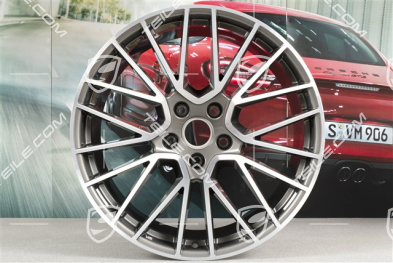 21" Komplet felg RS Spyder, 11J x 21 ET49 + 9,5J x 21 ET46, do Cayenne Coupe