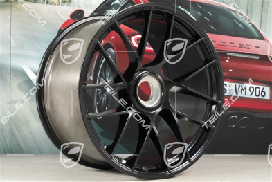 20" Felge Turbo Sport III, Zentralverschluss, 11,5J x 20 ET56, schwarz hochglanz