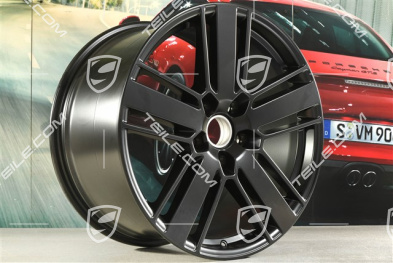 20" Felga Panamera Design 2, 11,5J x 20 ET68, czarny satynowy półmat