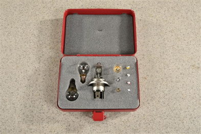 Spare bulbs and fuses kit, Box / 12V