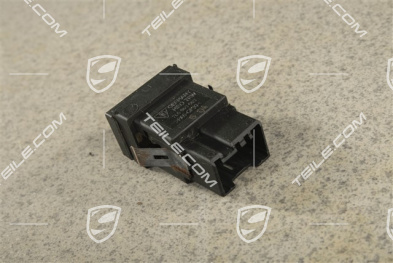 Seat heater switch, black matte, L