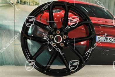 21" Felga "GT Design" 10J x 21 ET19, czarny wysoki połysk