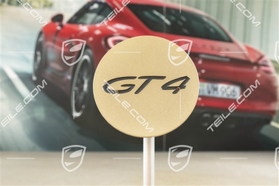 Radzierdeckel, GT4, Aurum Seidenmatt