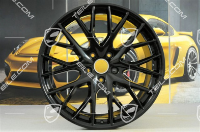 21" Felga Panamera Sport Design, 11,5J x 21 ET69, czarny połysk
