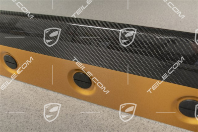 Schwellerblende, Turbo S Exclusive Series, CARBON, Goldgelb metallic, L