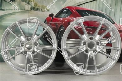 19+20" wheel rim set Carrera, rims: front 8,5J x 19 ET52 + rear 11,5J x 20 ET67