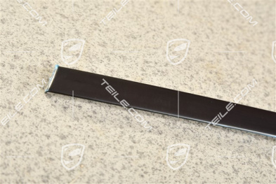 Zierleiste, Aluminium-Paket, schwarz, hinten, L