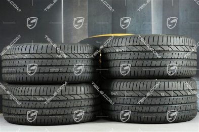 21" Cayenne RS Spyder Sommerräder Satz, Felgen 9,5J x 21 ET46 + 11,0J x 21 ET49 + Pirelli P Zero Sommerreifen 285/40 R21 + 315/35 R21