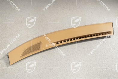 Dashboard defroster trim / cover, Sand beige, L
