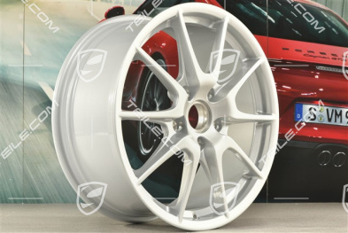 19-inch Boxster Spyder wheel, silver, 8,5J x 19 ET55
