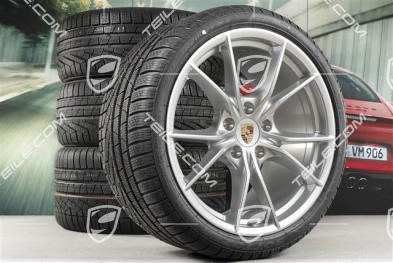 20-inch winter wheels set Carrera S (IV), rims 8,5J x 20 ET49 + 11J x 20 ET56 + Pirelli Sottozero II winter tyres 245/35 R20 + 295/30 R20
