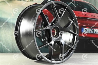 20" Leichtbau Magnesium Felge, 10J x 20 ET45, schwarz seidenmatt