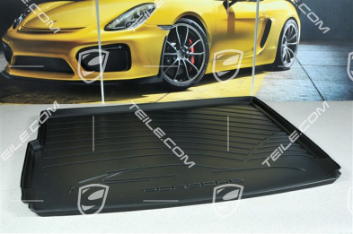 Luggage compartment liner flat, 4-zone air conditioning system