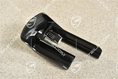 Front seat rail cover, L