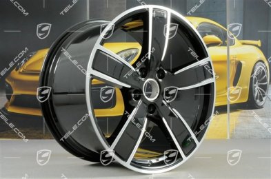 20" Felga Carrera Sport, 11,5J x 20 ET76, czarny wysoki połysk