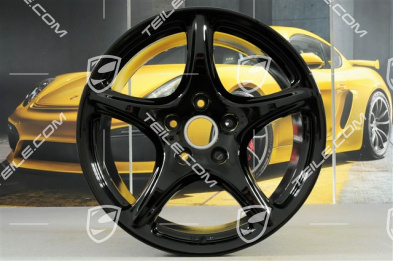 19" Felge "Carrera Classic", 11J x 19 ET51, schwarz hochglanz