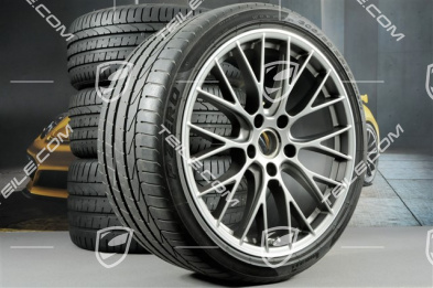 20" RS SPYDER Design Sommerräder Satz, Felgen 8,5J x 20 ET49 + 11,5J x 20 ET76 + NEUE Pirelli Sommerreifen 245/35 R20 + 305/30 R20