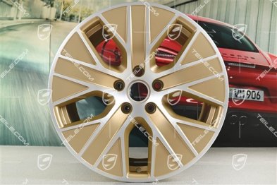 20" Felga Taycan Turbo Aero, 11J x 20 ET60, Aurum