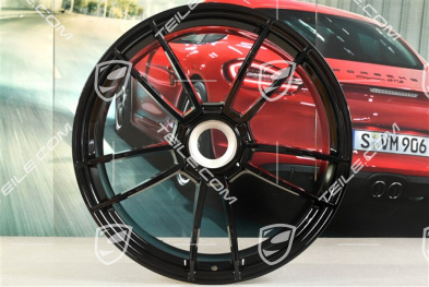 21" Felga Turbo S, 11,5J x 21 ET67, czarny wysoki połysk