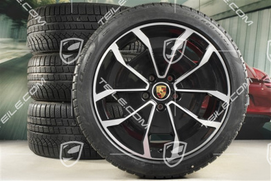 20-inch Turbo Aero Design, winter wheel set, rims 9J x 20 ET54 + 11J x 20 ET60, Pirelli winter tyres 245/45 R20 + 285/40 R20