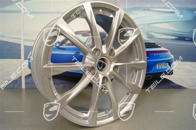 19" komplet felg Boxster S, 8J x 19 ET57 + 10J x 19 ET45
