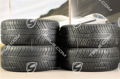 19" Panamera TURBO II koła zimowe, komplet, felgi 9J x 19 ET 60 + 10J x 19 ET61 + opony Michelin Pilot Alpine 3, 255/45 R19+285/40 R19, bez RDK