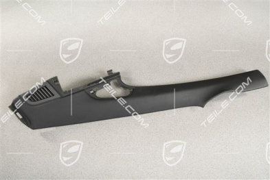 Verkleidung, C-Säule, Leder, Schwarz, Coupe, R