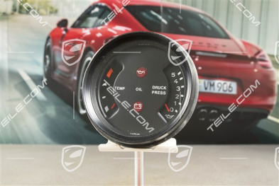 Instrument cluster - oil temperature and pressure gauge
