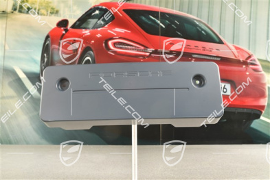 Front bumper number / Licence plate support