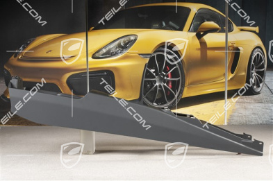 Centre console / tunnel, black, Coupe