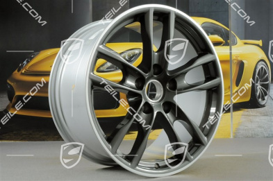 19" Felge Boxster S III, 9,5J x 19 ET45, Achatgraumetallic