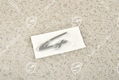 Logo / Emblem "4", Silver