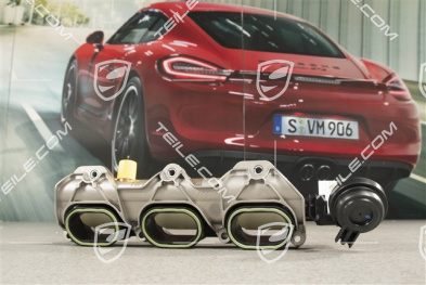 3,0L Hybrid, Intake manifold with fuel rail and vacuum unit, R