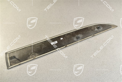 Front door cover / trim, Carbon, L