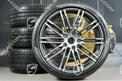 20-inch summer wheel set Turbo III, rims 8,5J x 20 ET57 + 10J x 20 ET50 + Pirelli PZero summer tyres 235/35 ZR20 + 265/35ZR20, with TPMS