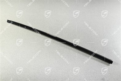Rear door moulding, High Gloss Black, L
