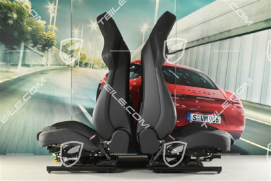 Sportsitze, el. einstellbar, GTS, Leder+Alcantara, schwarz, Satz (L+R)