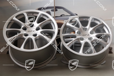 18" komplet felg GT3, 8J x 18 ET50 + 11J x 18 ET63