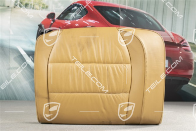 Notsitzrückenlehne, Raffleder, savannabeige, Cabrio, R