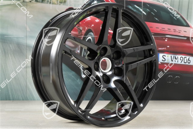 18-inch wheel Macan S, 9J x 18 ET21, black high gloss