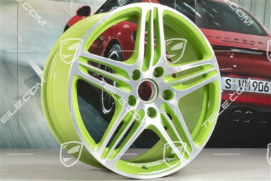 19" Felga "Turbo", 8,5J x 19 ET56, Lizard green