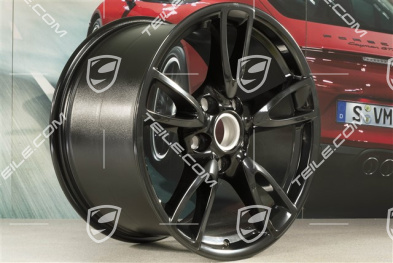 18-inch Carrera IV (Facelift) wheel, 10,5J x 18 ET60, C2/C2S, black high gloss