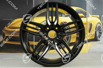 20" Sport Design Felgensatz, 8,5J x 20 ET51 + 11J x 20 ET70, schwarz seidenmatt