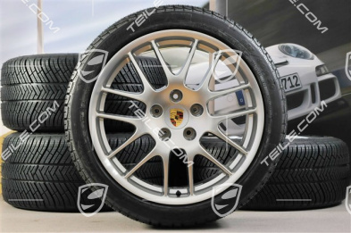 20" Komplet kół zimowych RS Spyder, felgi 9,5J x 20 ET65 + 10,5J x 20 ET65 + opony zimowe Michelin Pilot Alpin 4, 255/40 R20 + 285/35 R20, z RDK