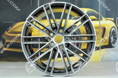 20" Felgensatz 911 Turbo IV, 11,5J x 20 ET56 + 9J x 20 ET51, Titan