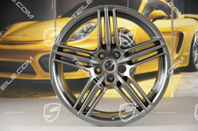 19" Felga Macan Design, 9J x 19 ET21, platinum satynowy mat