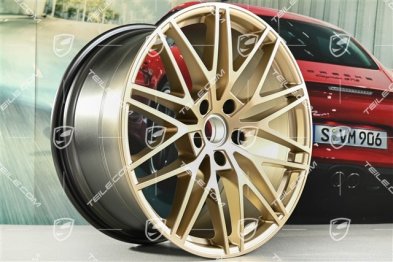 21" Felga Cayenne RS Spyder Design, 11J x 21 ET49, złoty - neodyme