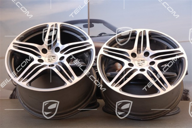 19-inch Turbo wheel set, 11J x 19 ET51 + 8,5J x 19 ET56