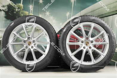20-inch Cayenne COUPE Design winter wheel set, rims 9J x 20 ET50 + 10,5J x 20 ET55 + NEW Pirelli winter tyres 275/45 R20 + 305/40 R20, with TPMS